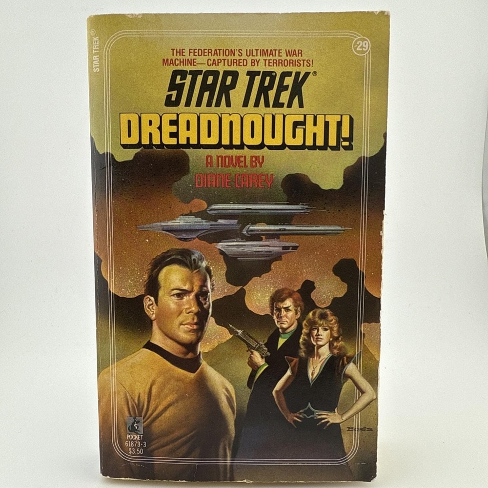 Star Trek #29 Dreadnought! by Diane Carey - 1st Pocket Books Printing 1986